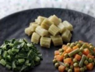 Menestra de verduras, borraja y cardo