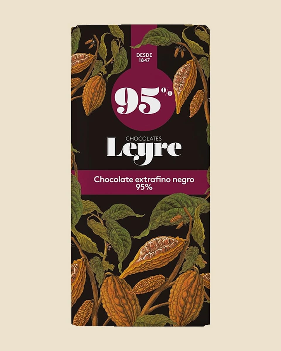 LEYRE 95 % CACAO GRS.