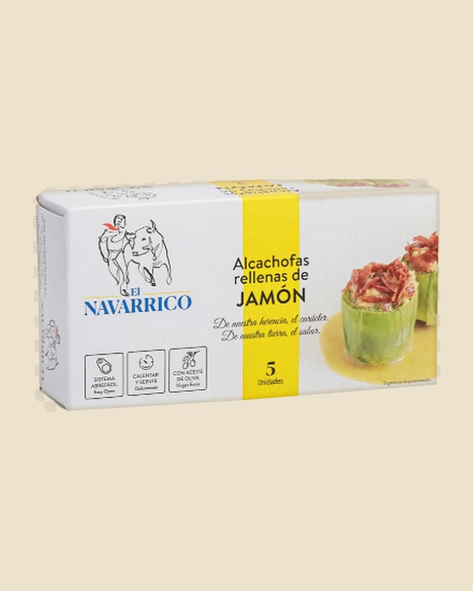NAVARRICO Alcachofa rellena de jamón