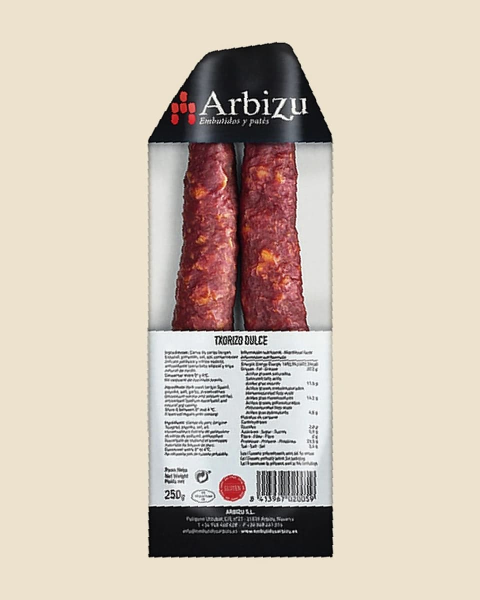 ARBIZU Chorizo sarta dulce