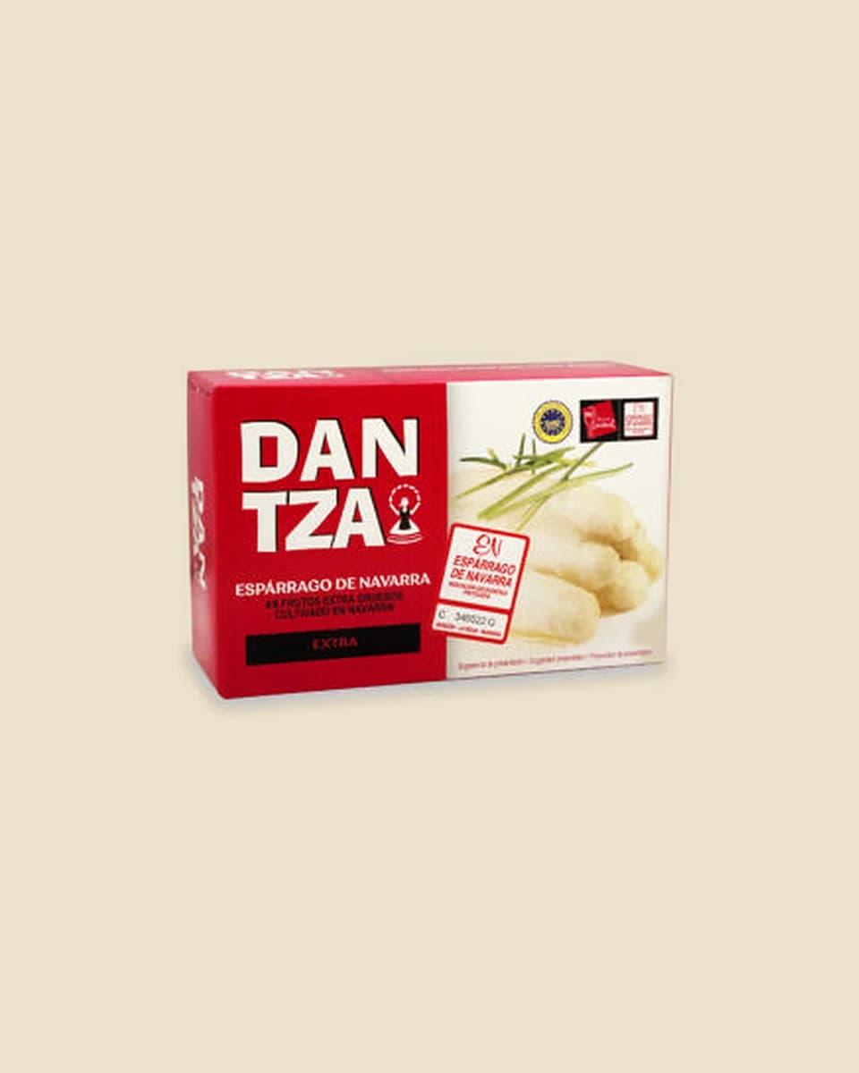 DANTZA Espárrago DO Navarra Lata 1 Kg (6-10)