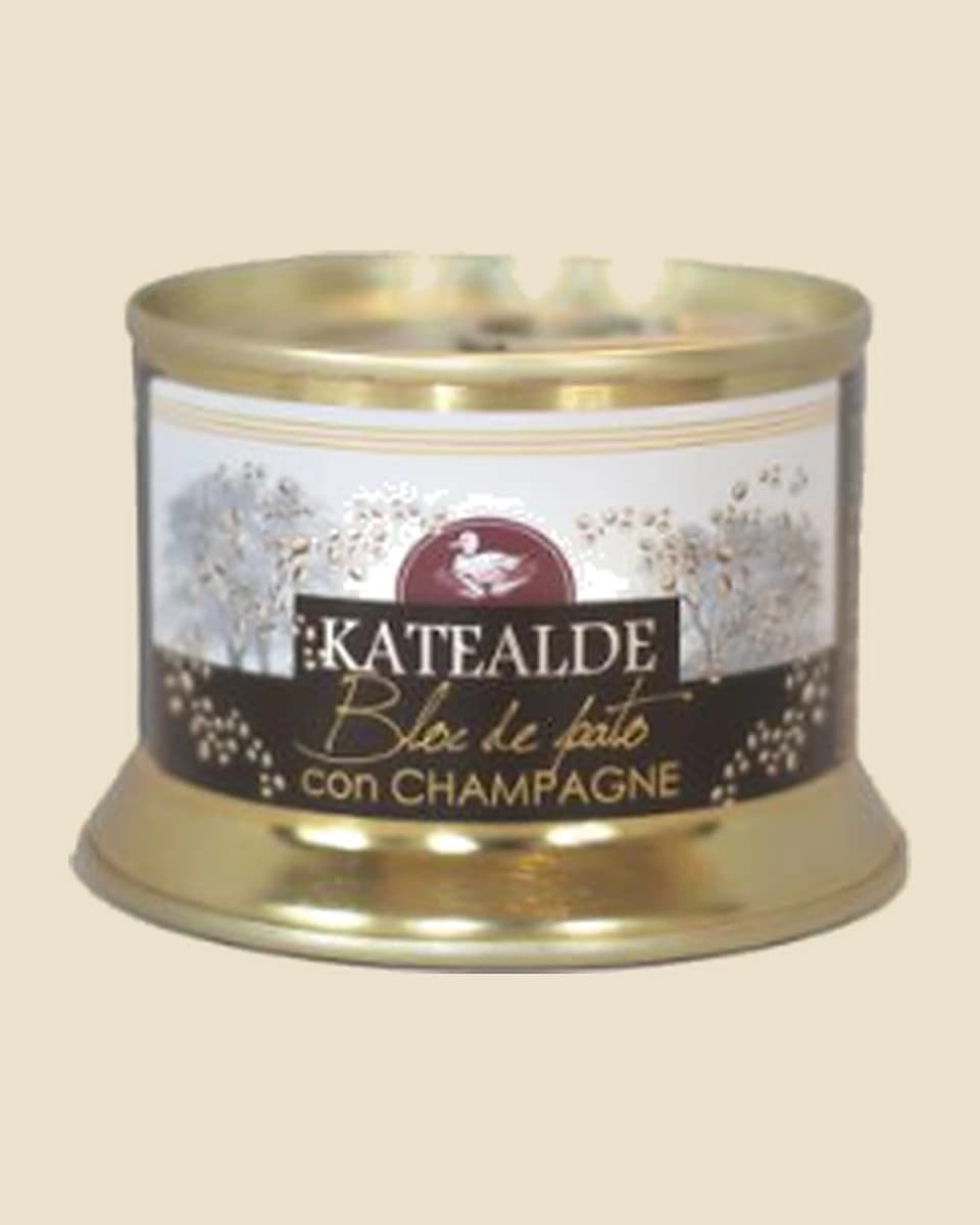 KATEALDE Bloc de foie pato con champagne