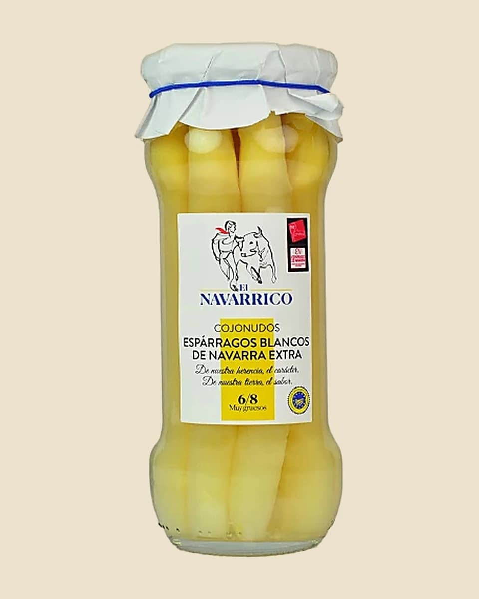 NAVARRICO ESPÁRRAGO FRASCO 370 ml 6/8 FR D.O