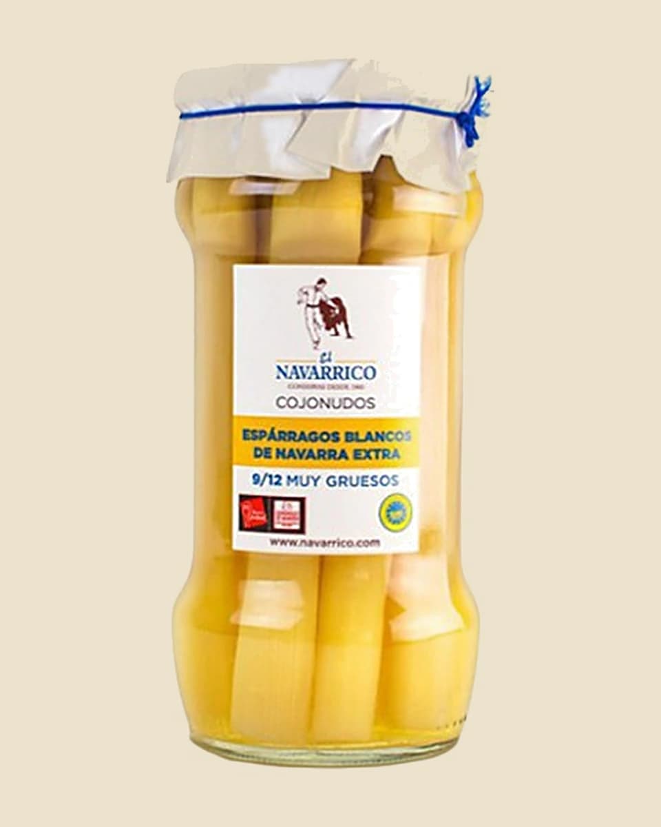 NAVARRICO ESPÁRRAGO FRASCO 370 ml 8/12