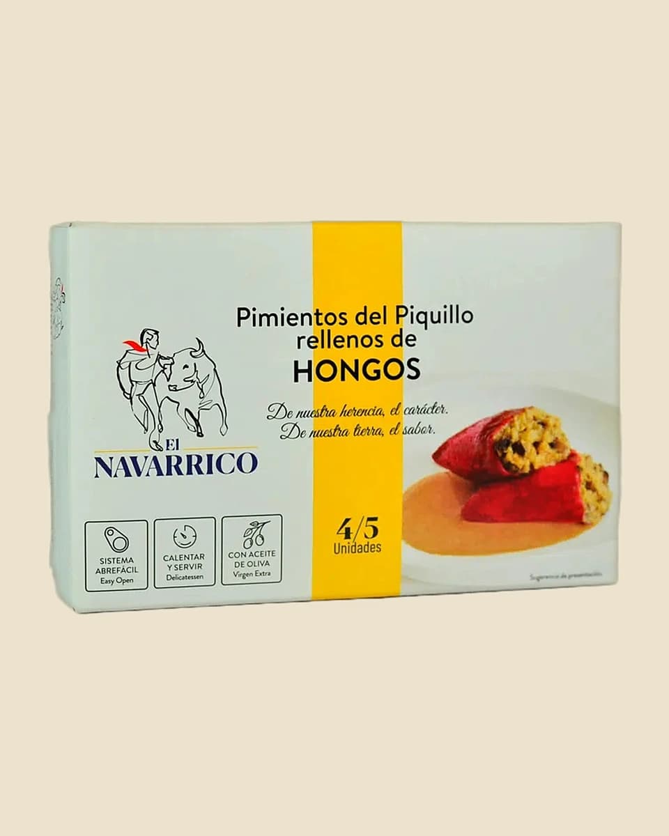 NAVARRICO Pimientos rellenos de hongos