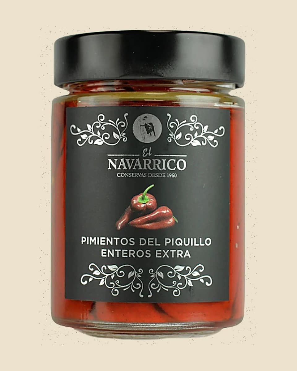 NAVARRICO PIQUILLO ENTERO FRASCO 250ml D.O