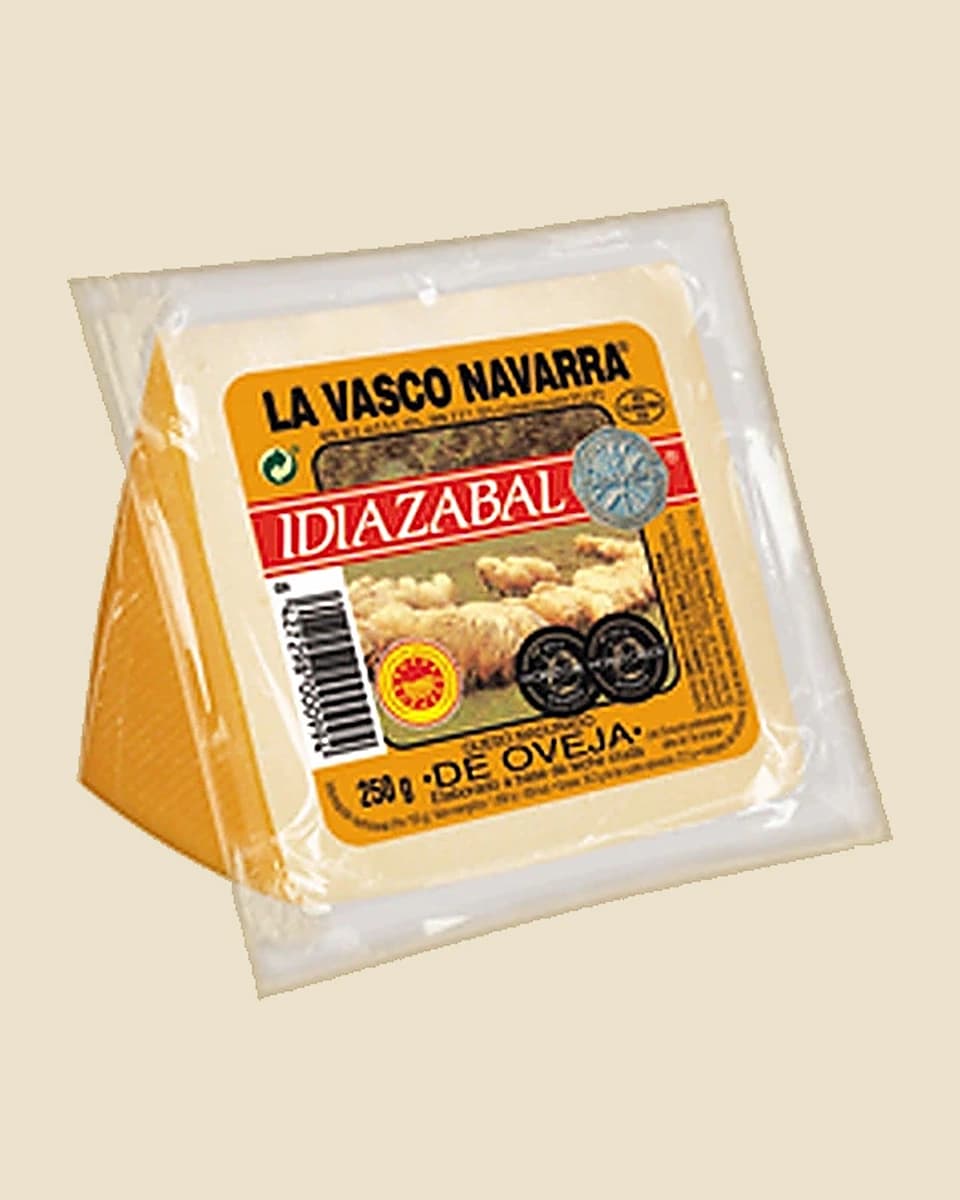 LVN CUÑA DE QUESO D.O. IDIAZÁBAL AHUM. 250 G.