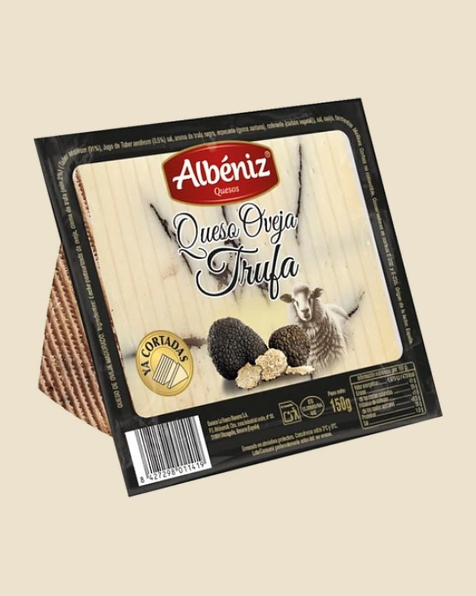 LVN CUÑA QUESO DE OVEJA INYECTADO CON TRUFA 150 G