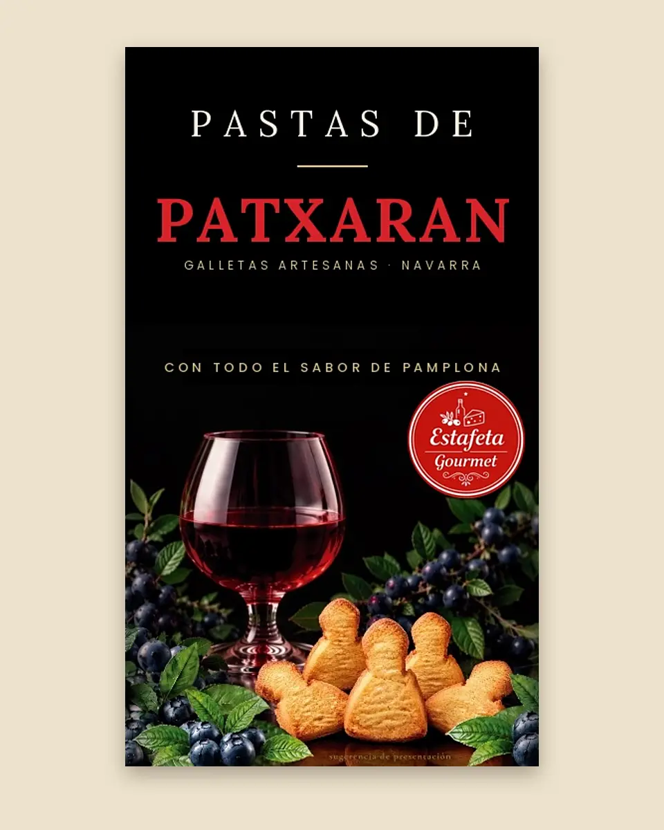 NAVARRA PASTAS SAN FERMÍN AL PATXARÁN